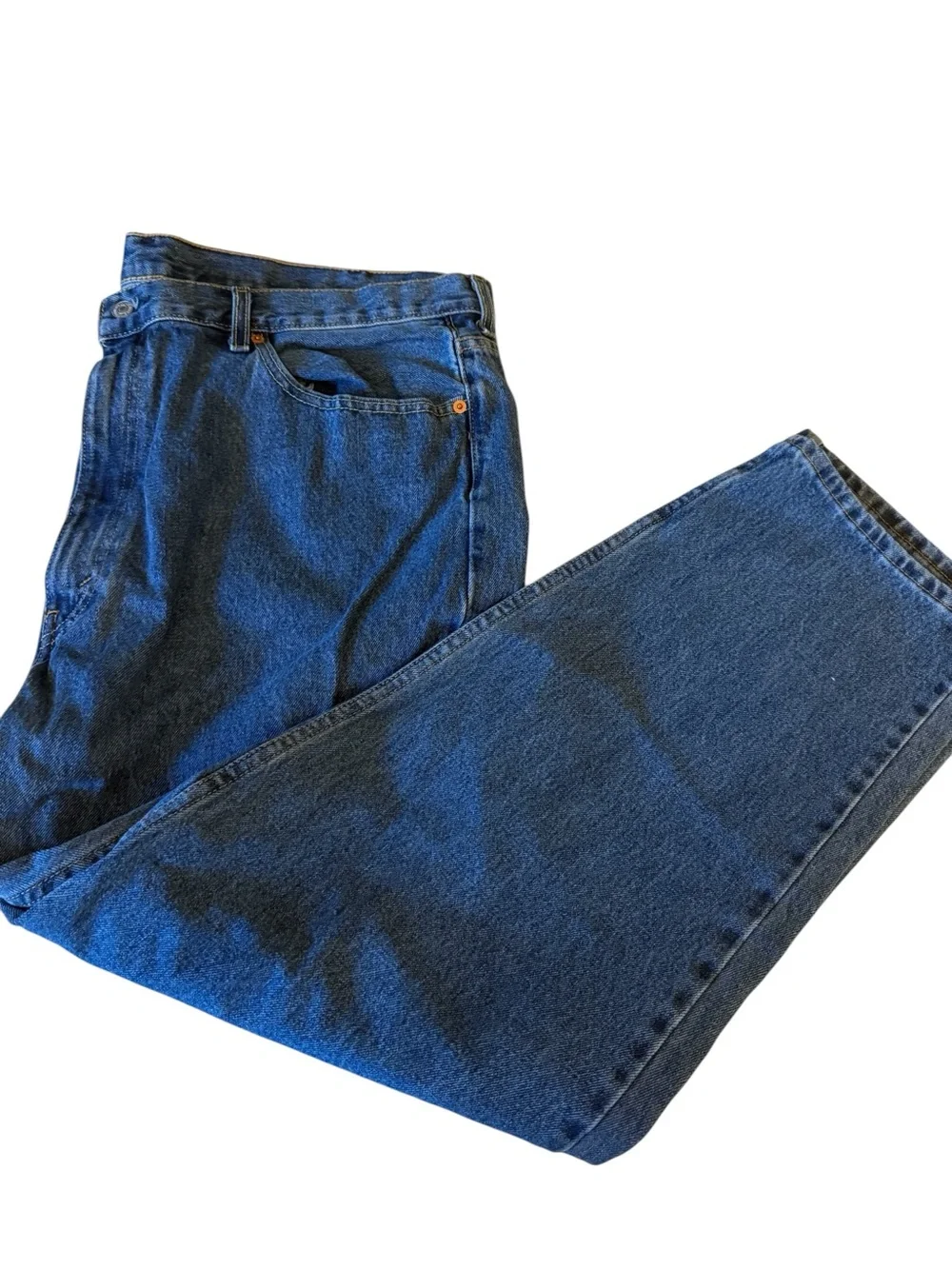 Levi’s 550 Relaxed Fit Jeans Men’s 44x30 Medium Wash Tapered Denim Red Tab Class